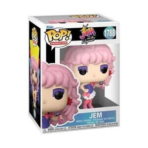 Funko Pop Jem and the Holograms Jem Vinyl Figure 1788 New Pink Hair IN STOCK